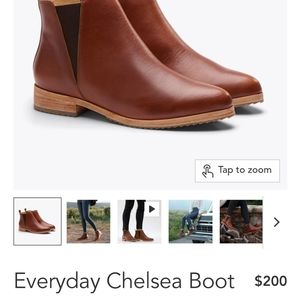Nisolo Everyday Chelsea Boots, size 9